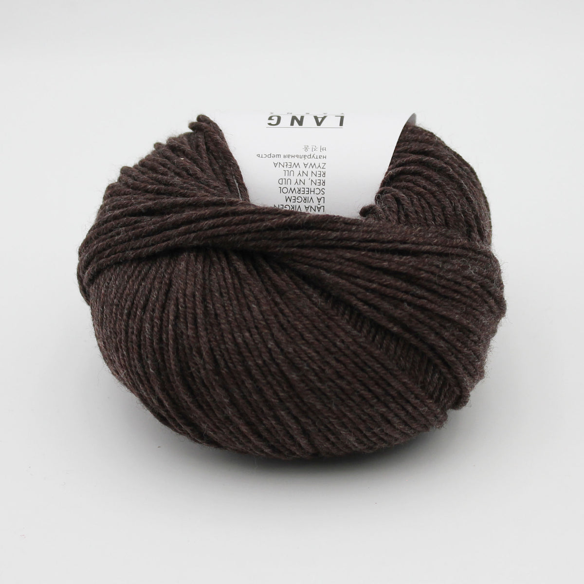 Pelote de Merino 120 de Lang Yarns coloris 368 Cacao
