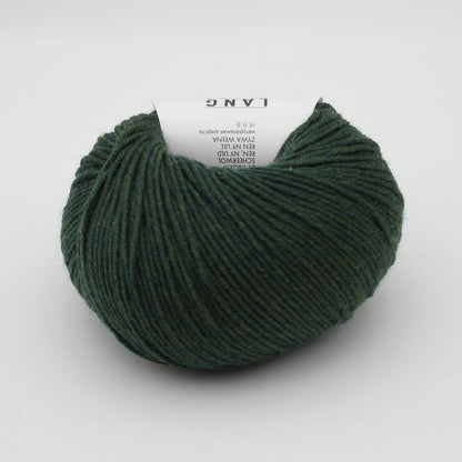 Pelote de Merino 120 de Lang Yarns coloris 398 Vert Anglais