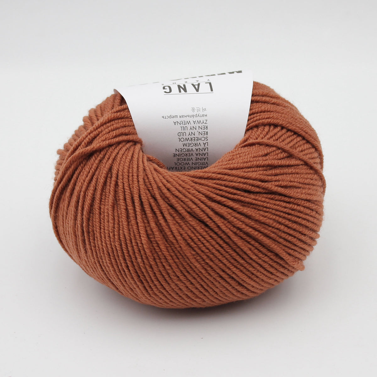 Pelote de Merino 120 de Lang Yarns coloris 515 Caramel