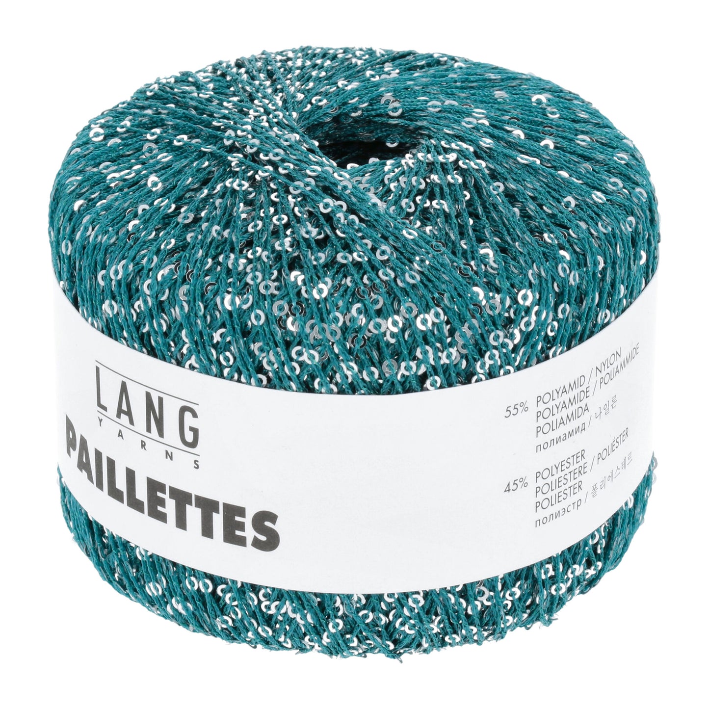 Pelote de Paillettes de Lang Yarns coloris 088 Canard
