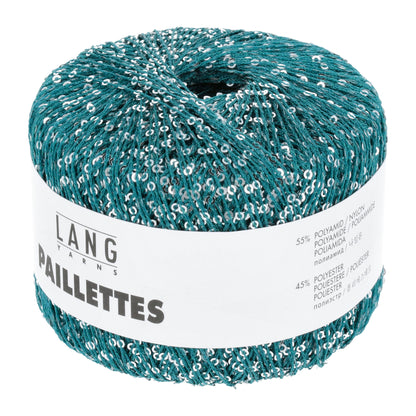 Pelote de Paillettes de Lang Yarns coloris 088 Canard