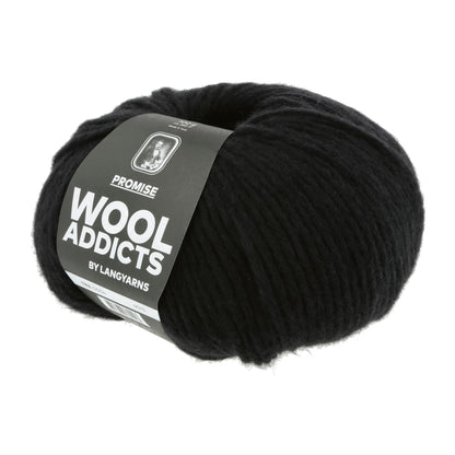 Pelote de Promise de Lang Yarns coloris 004 Noir