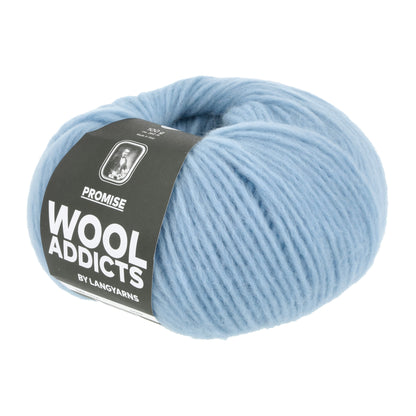 Pelote de Promise de Lang Yarns coloris 021 Bleu Layette