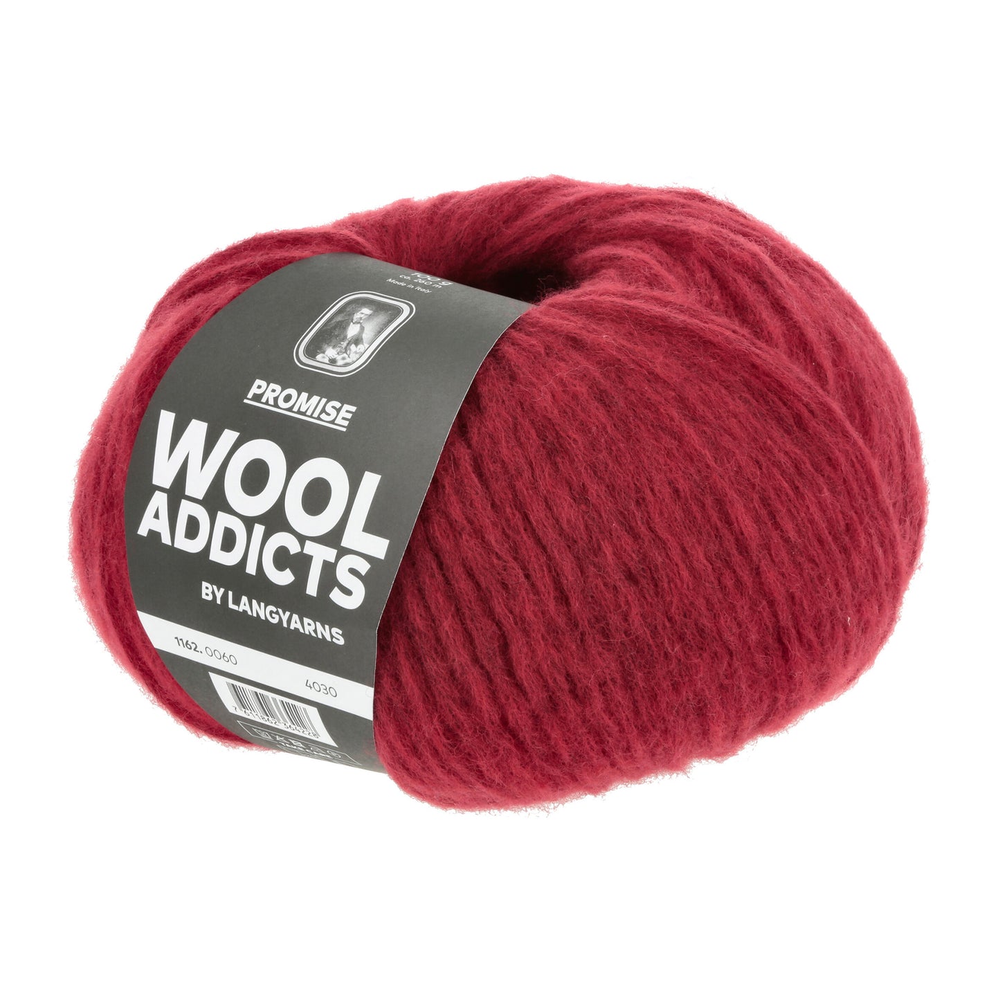 Pelote de Promise de Lang Yarns coloris 060 Griotte