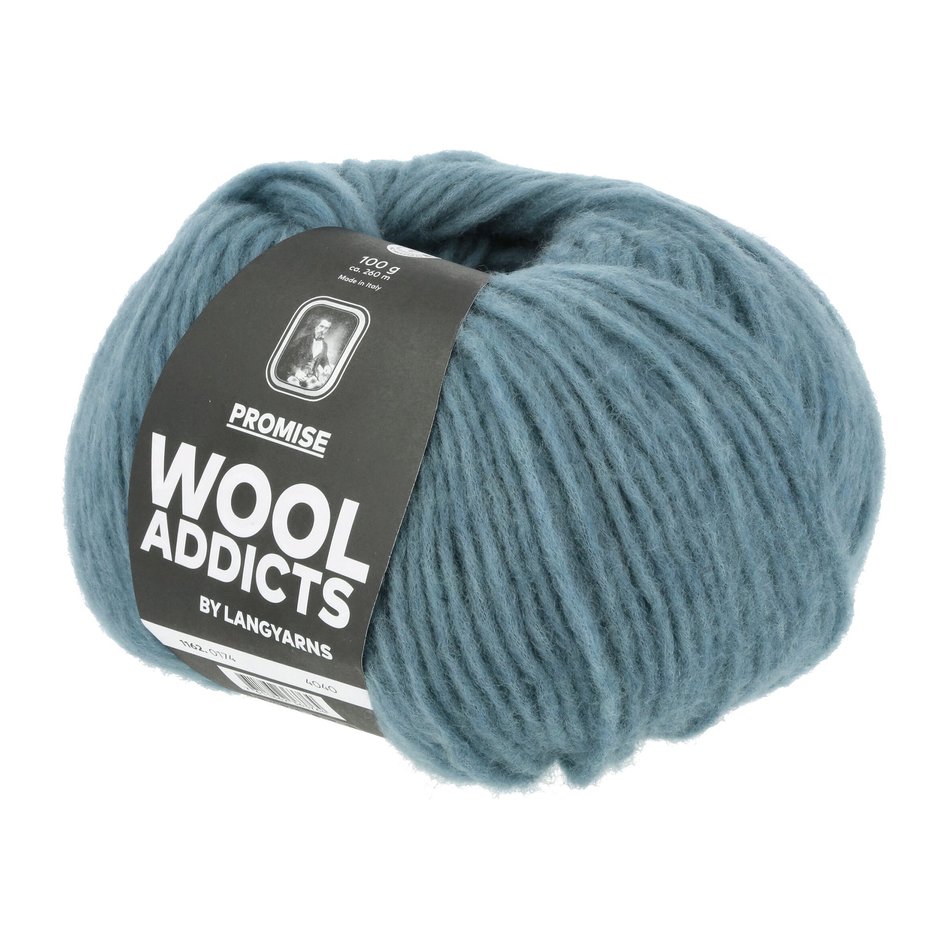 Pelote de Promise de Lang Yarns coloris 174 Bleu Ardoise
