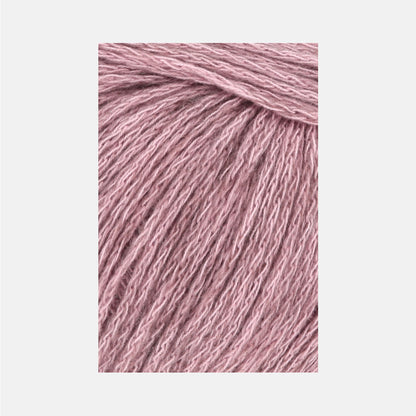 Texture d'une pelote de Vaya de Lang coloris 019 Bois de Rose