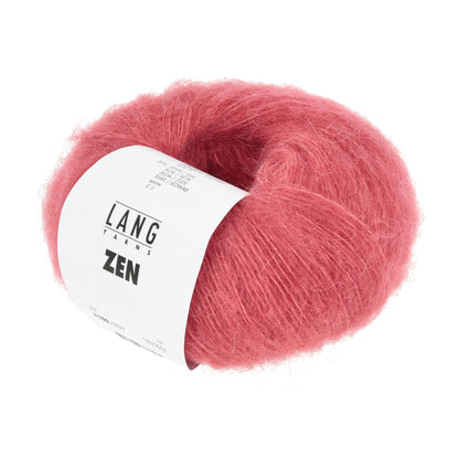 Pelote de Zen de Lang Yarns coloris 029 Framboise