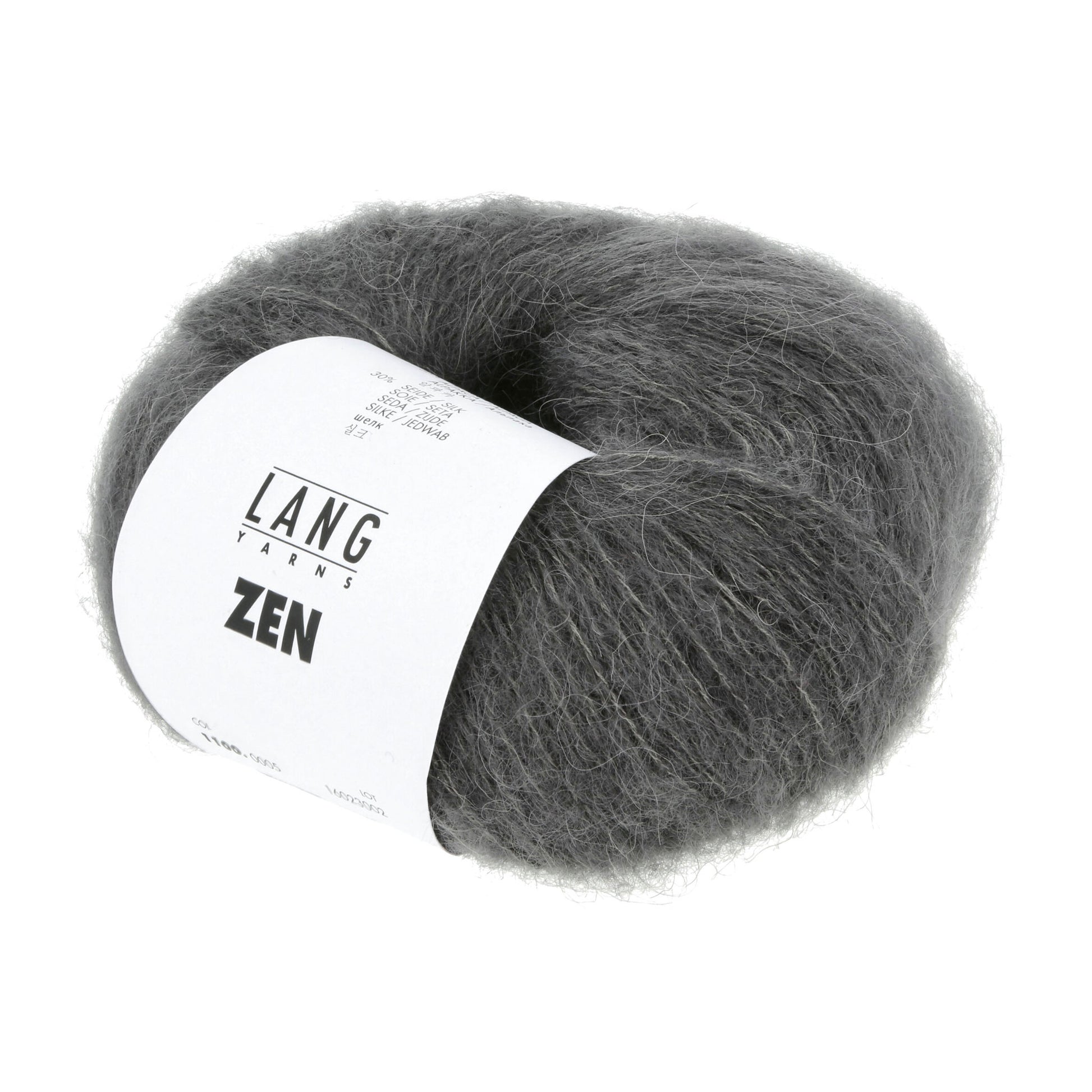 Pelote de Zen de Lang Yarns coloris 05 Gris Moyen