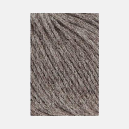 Texture de la laine Yak de Lang Yarns coloris 26 brun grisé