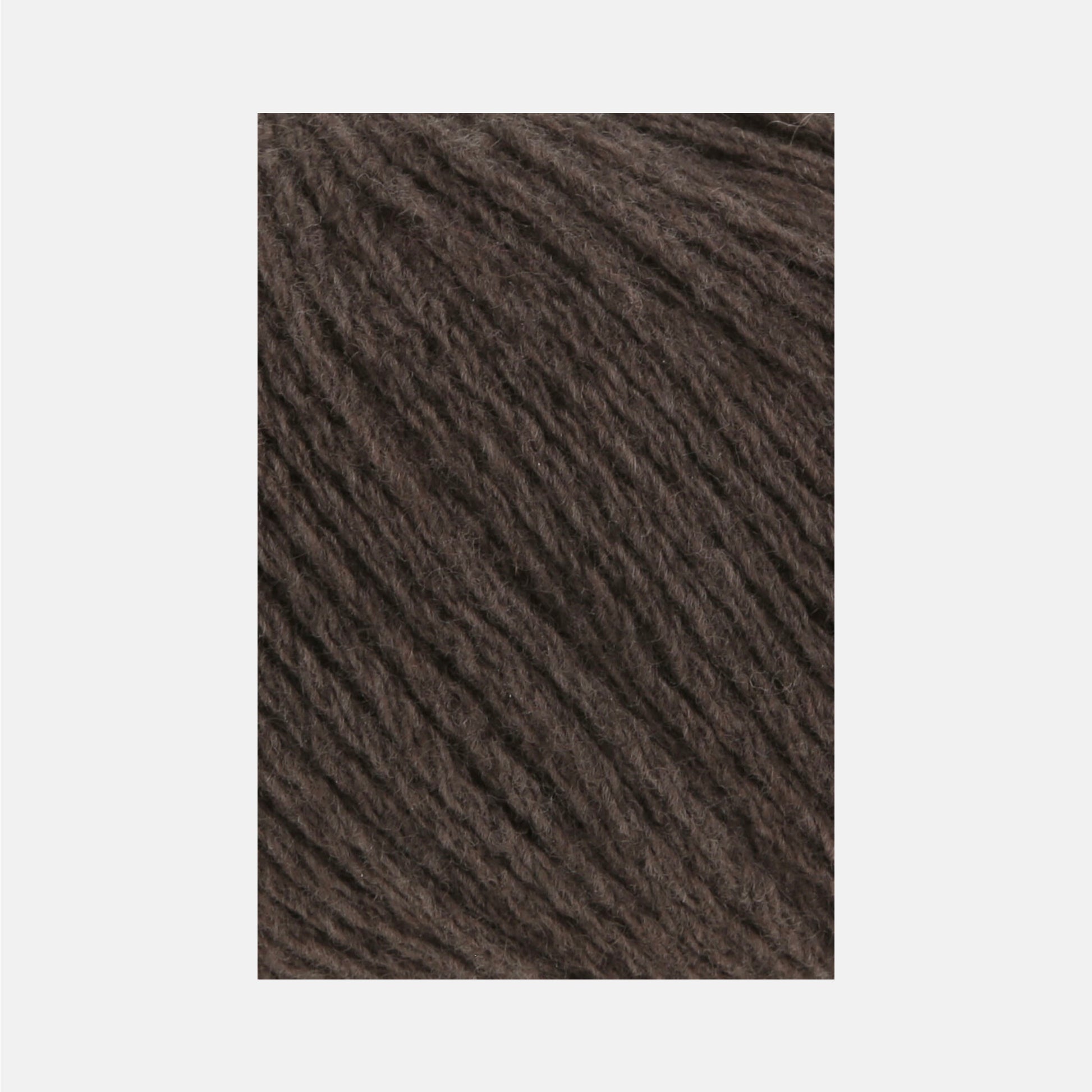 Texture de la laine Yak de Lang Yarns coloris 68 cacao