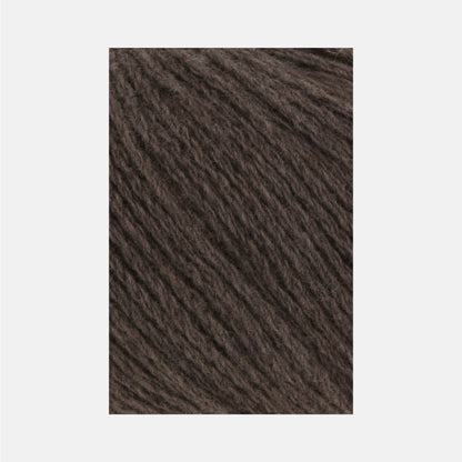 Texture de la laine Yak de Lang Yarns coloris 68 cacao