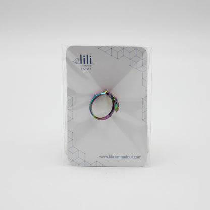 Bague de Tension Peacock ou Chat - Lili Comme Tout