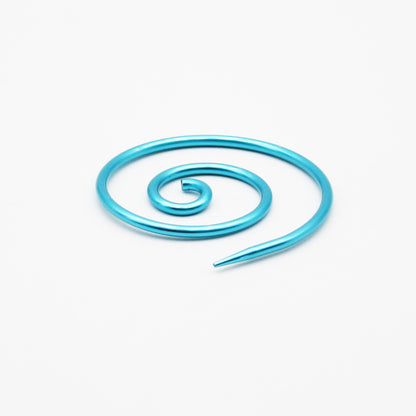 Spirale à torsades (aiguille auxiliaire) de Lili Comme Tout coloris Turquoise