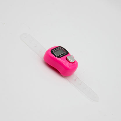 Mini compte-rangs digital de Lili Comme Tout coloris Rose Neon