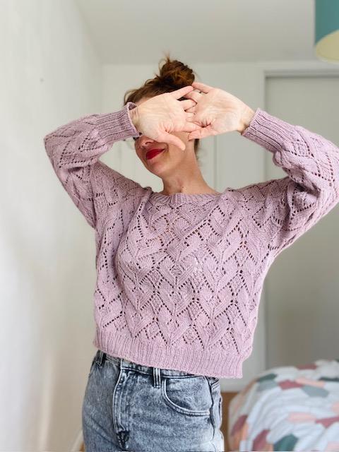 Coffret Lempicka Pullover en Sole- Piña Knit