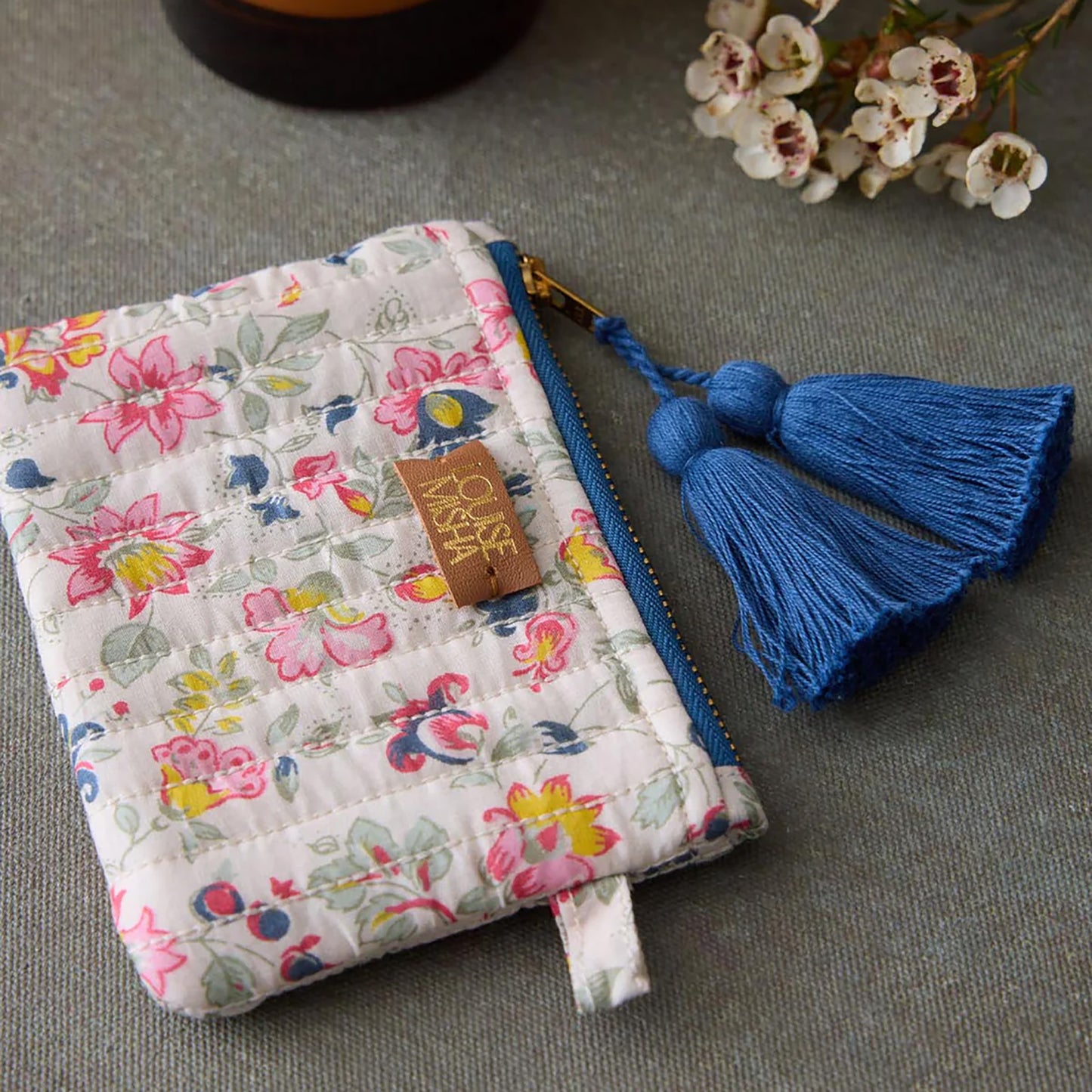 Pochette Lois de Louise Misha modèle Cream Wildflowers