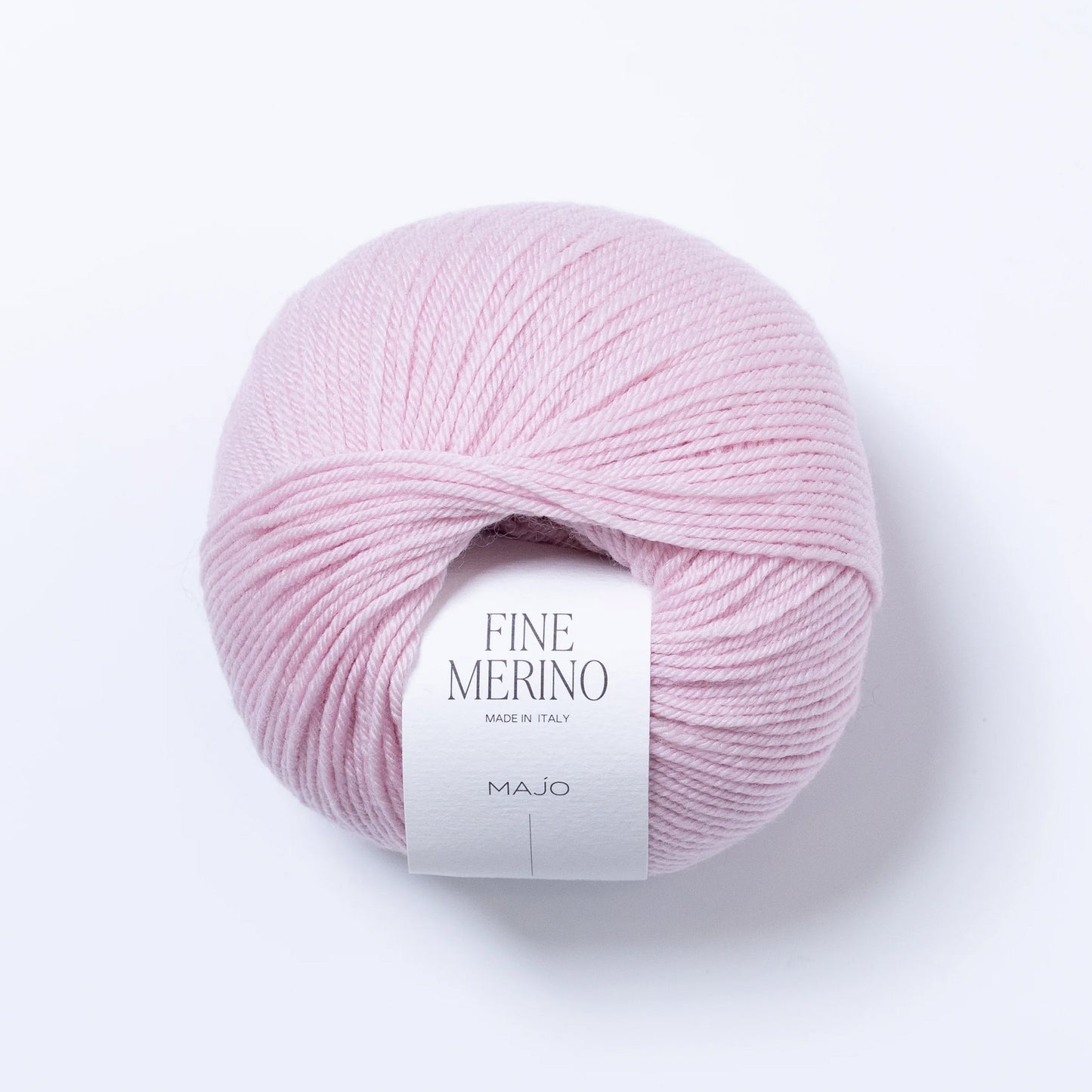 Pelote de Fine Merino de Majo Garn coloris 201 Baby Pink