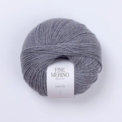 Pelote de Fine Merino de Majo Garn coloris 601 Slate