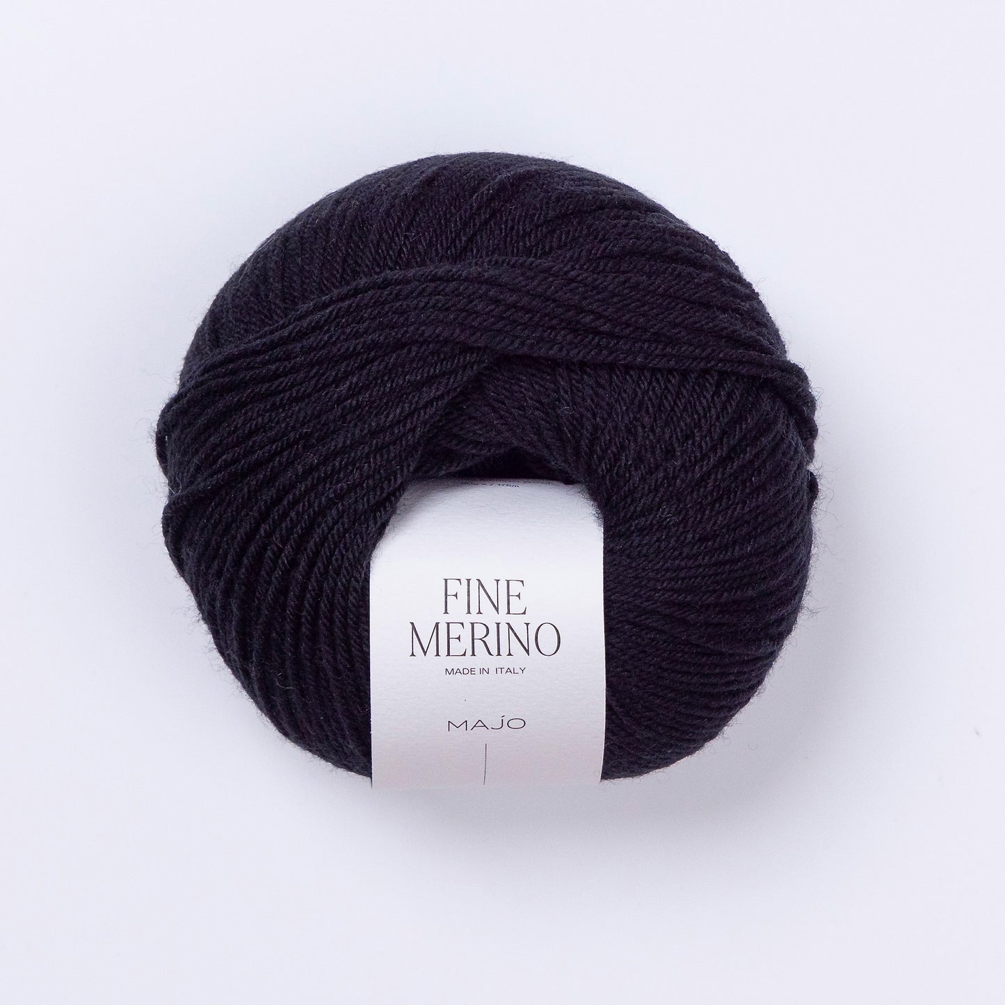 Pelote de Fine Merino de Majo Garn coloris 603 Black