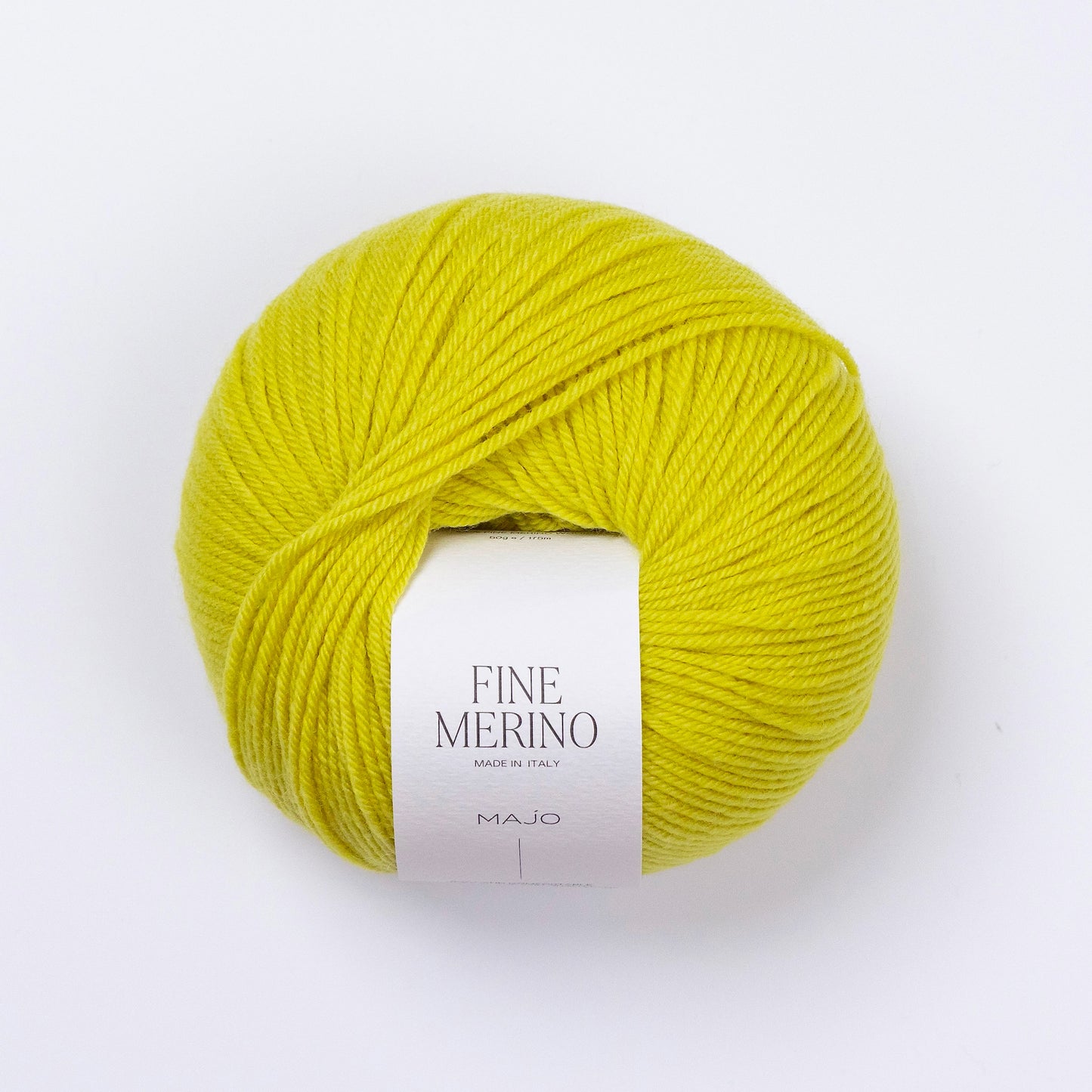 Pelote de Fine Merino de Majo Garn coloris 704 Limeade