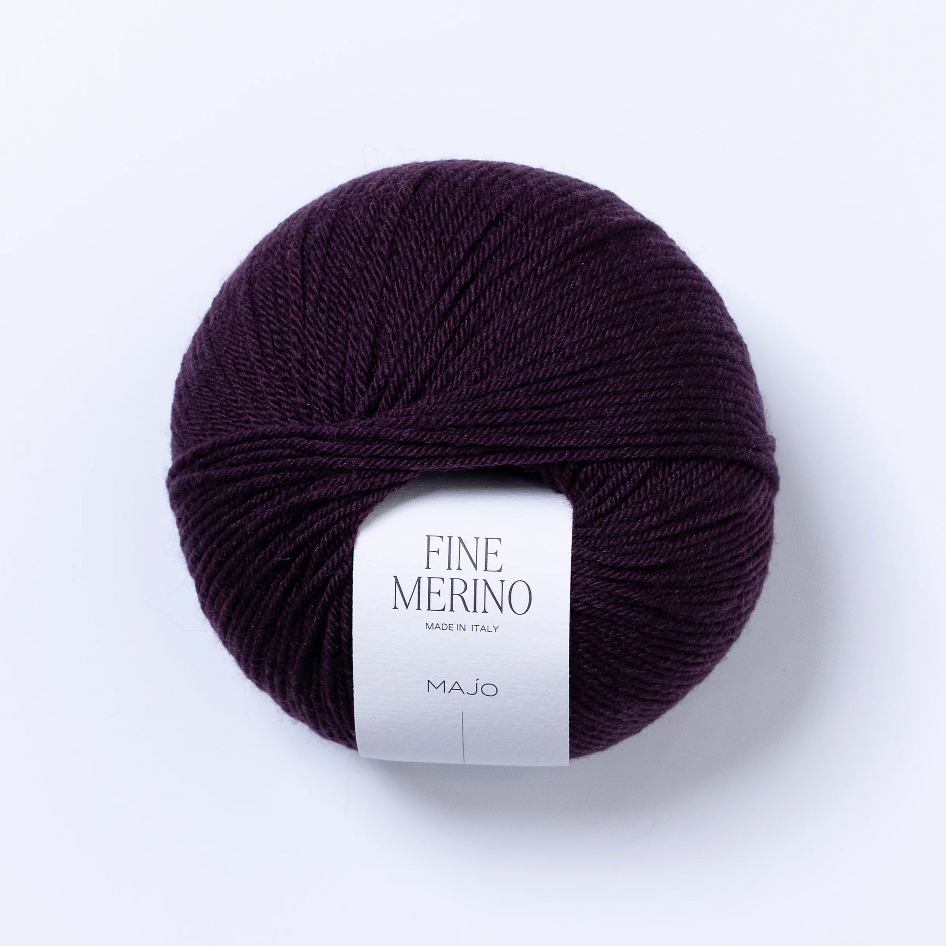 Pelote de Fine Merino de Majo Garn coloris 902 Wine