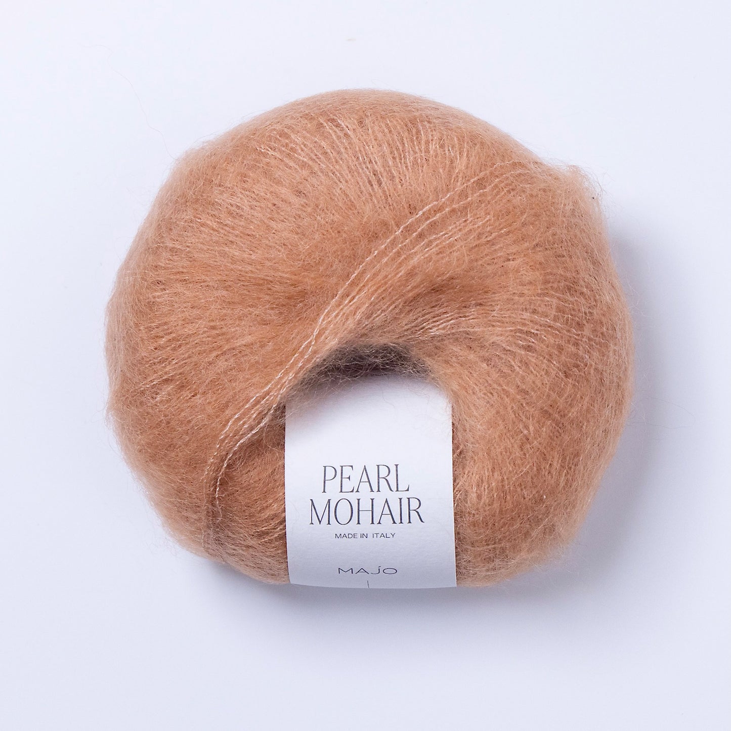 Pelote de Pearl Mohair de Majo Garn, coloris 103 Almond