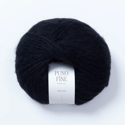 Pelote de Puno Fine de Majo Garn coloris 603 Black
