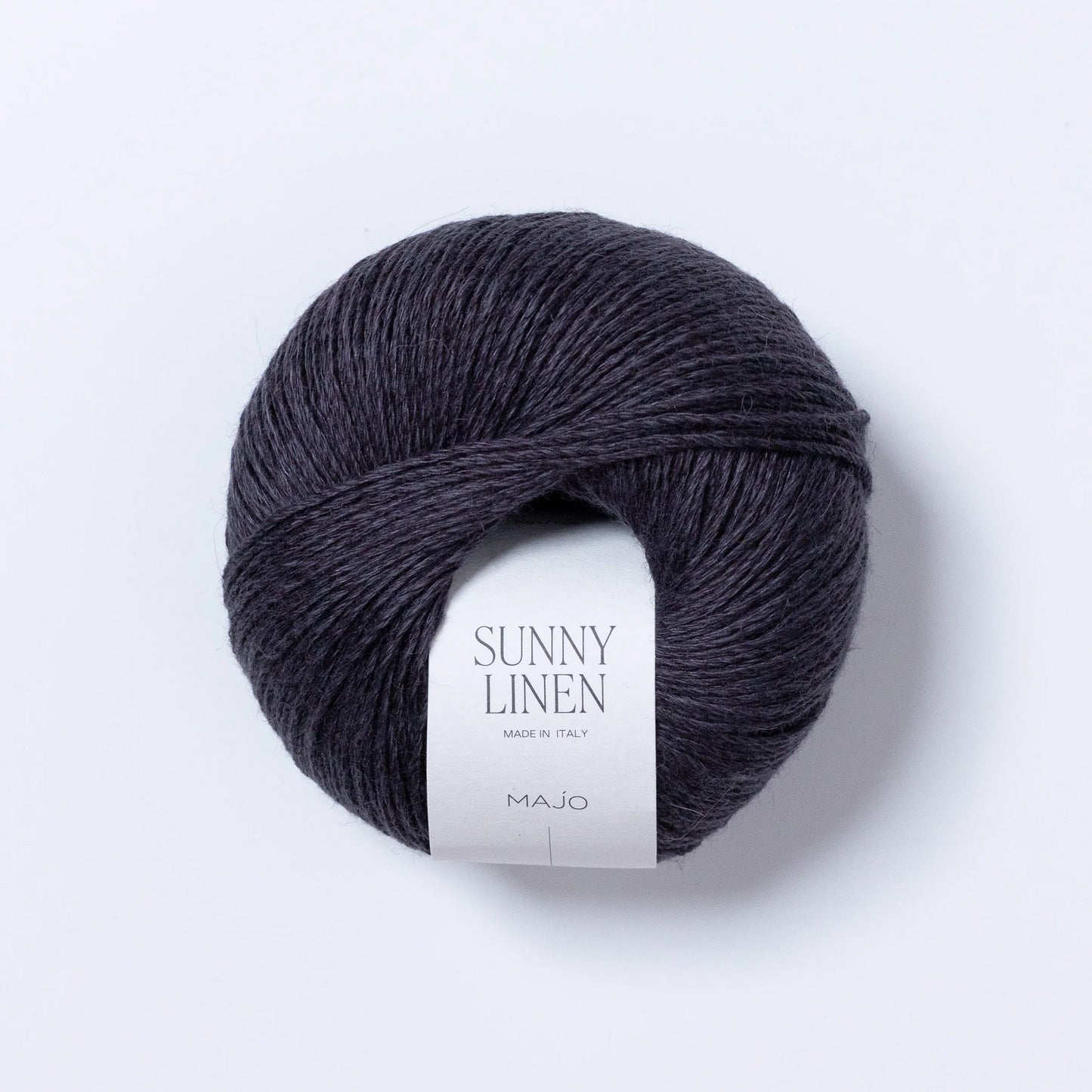 Pelote de Sunny Linen de Majo Garn coloris 123 Truffle