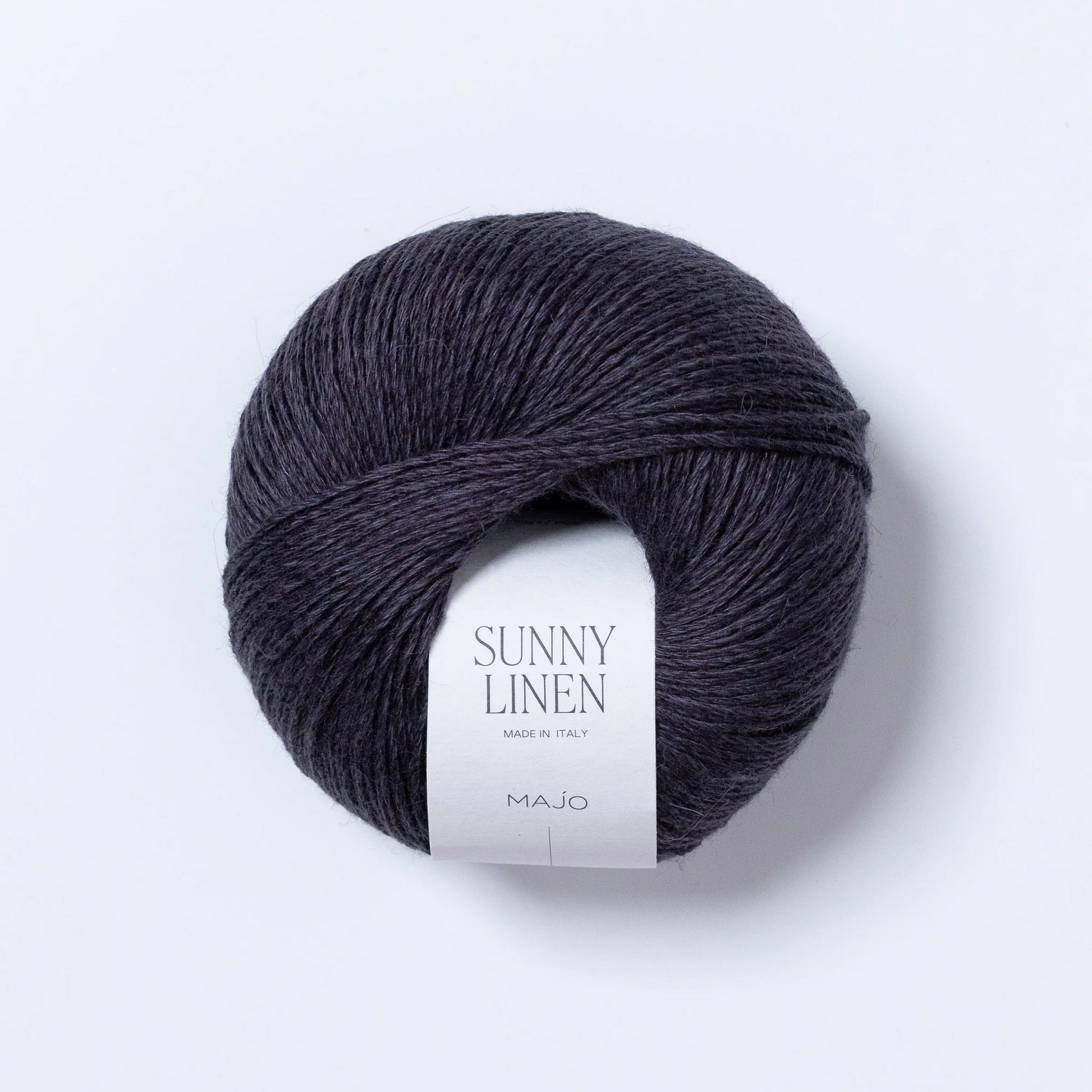 Pelote de Sunny Linen de Majo Garn coloris 123 Truffle