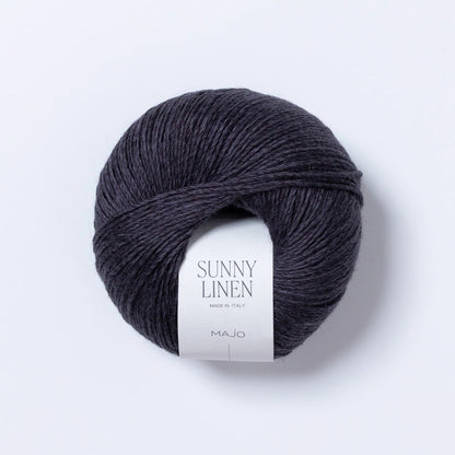 Pelote de Sunny Linen de Majo Garn coloris 123 Truffle