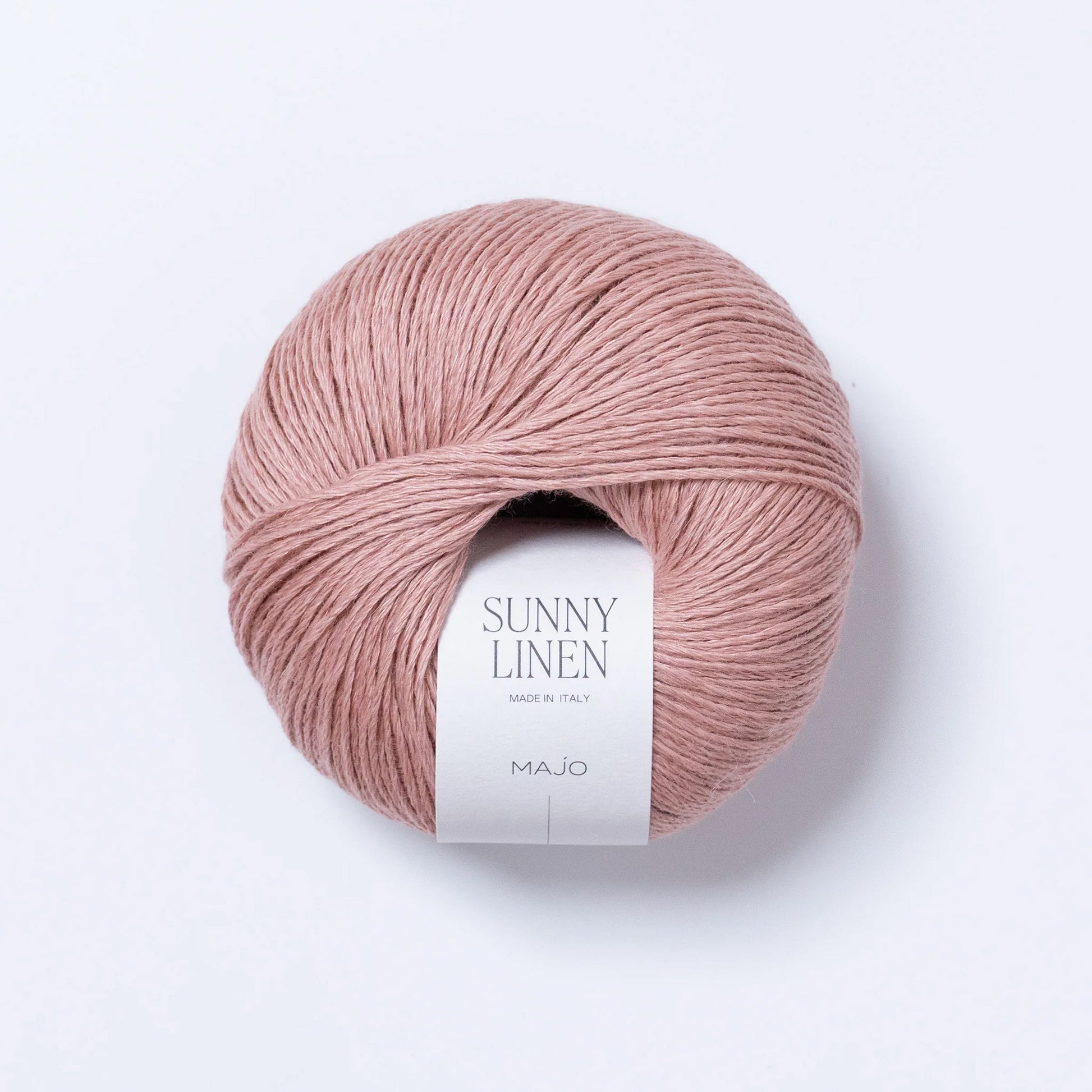 Pelote de Sunny Linen de Majo Garn coloris 215 Sakura