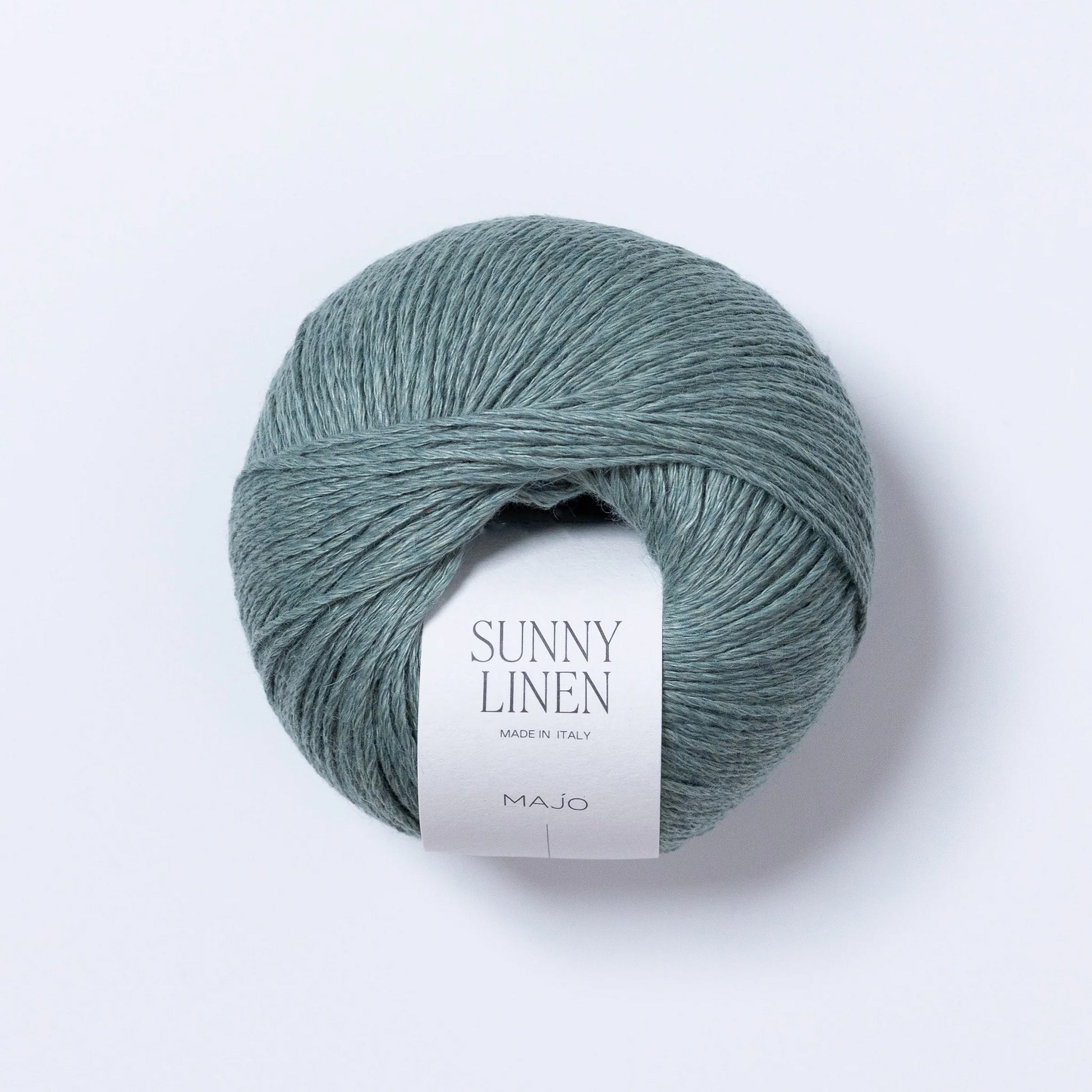 Pelote de Sunny Linen de Majo Garn coloris 710 Sage