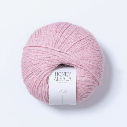 Pelote de Honey Alpaca de Majo Garn coloris 212 Rosewater