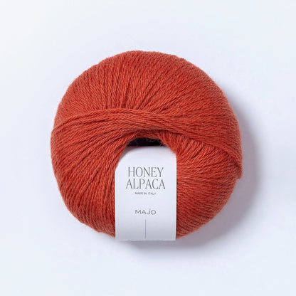 Pelote de Honey Alpaca de Majo Garn coloris 307 Rust