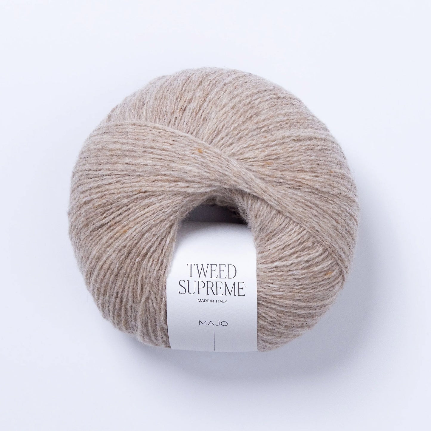Pelote de Tweed Supreme de Majo Garn coloris 108 Linen