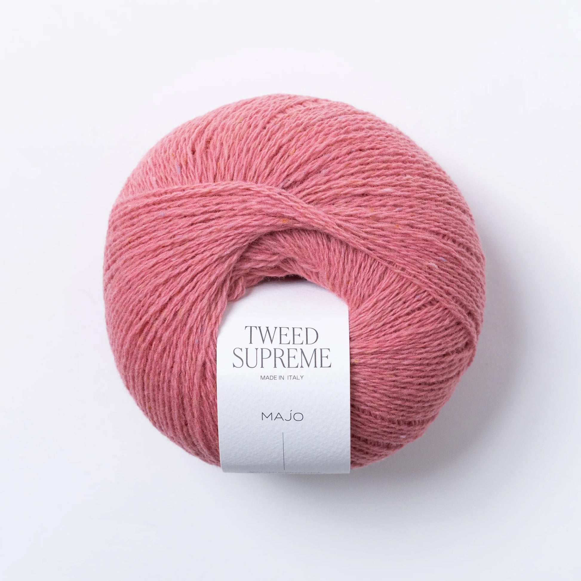 Pelote de Tweed Supreme de Majo Garn coloris 216 Antique Rose