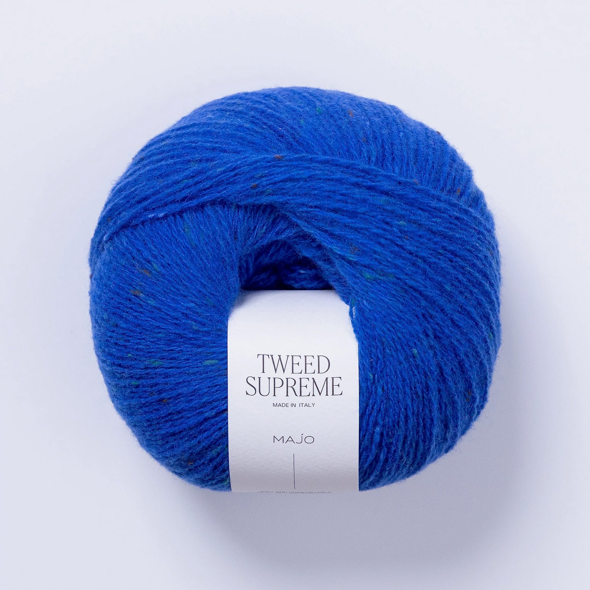 Pelote de Tweed Supreme de Majo Garn coloris 511 Cobalt
