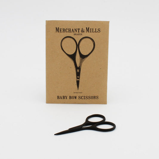 Petits ciseaux Baby Bow de Merchant & Mills, coloris Noir