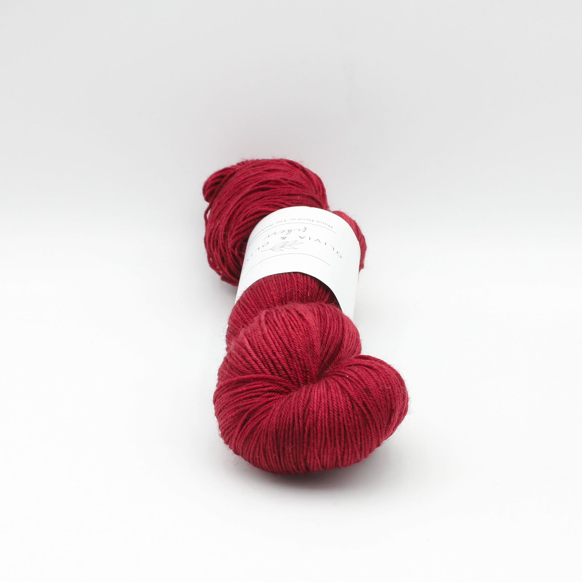Merino Fingering d'Olivia & Oliver coloris Sangria