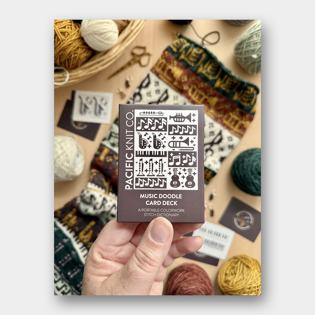 Doodle Card Deck de Pacific Knits Co, modèle Music (expansion pack)