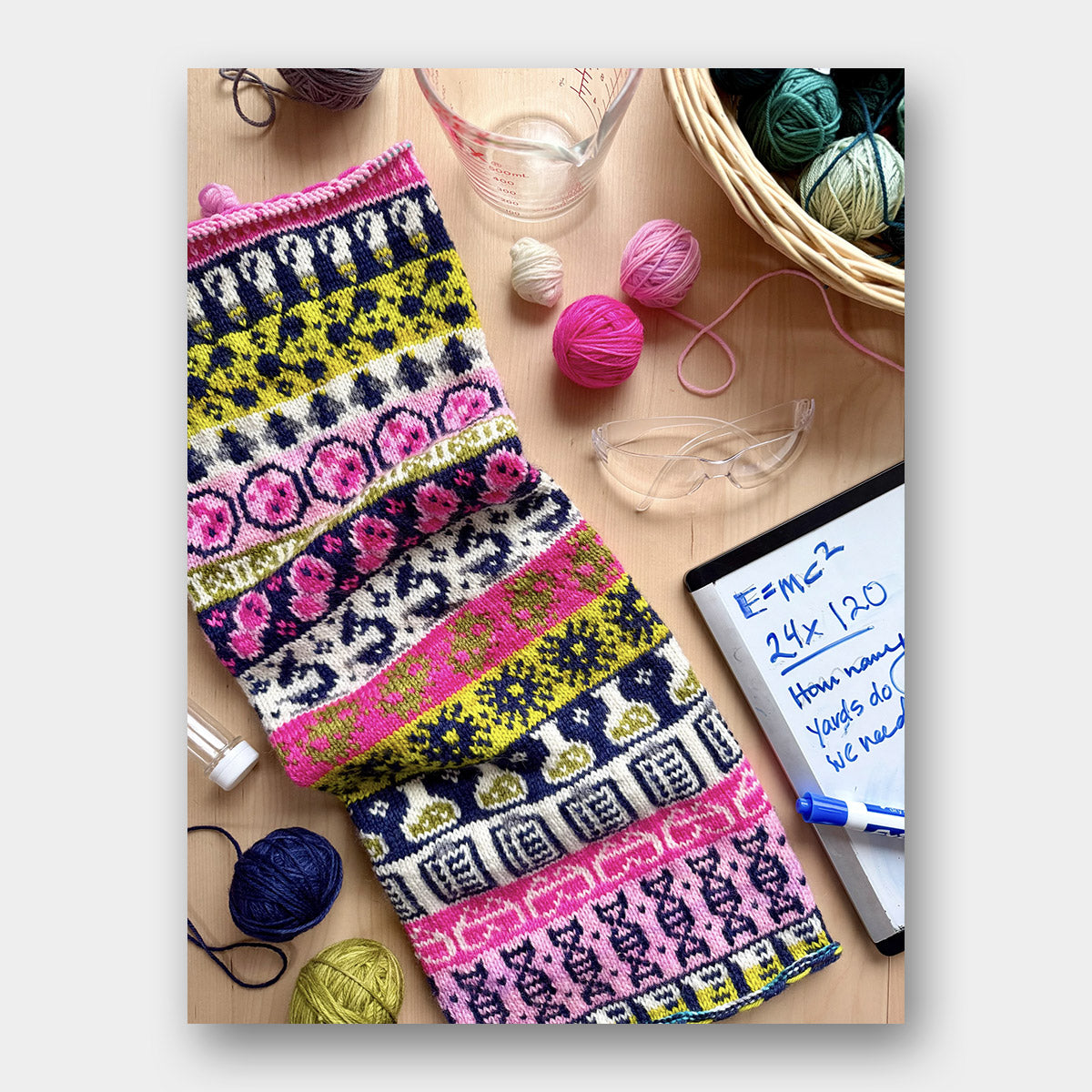 Doodle Card Deck de Pacific Knits Co, modèle Science (expansion pack)