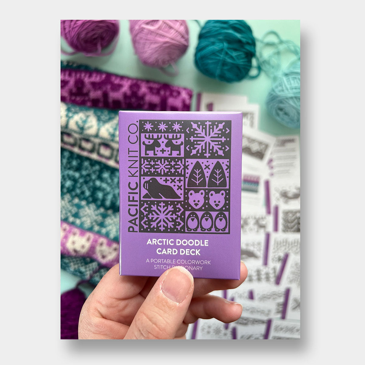 Doodle Card Deck de Pacific Knits Co, modèle Arctic (expansion pack)