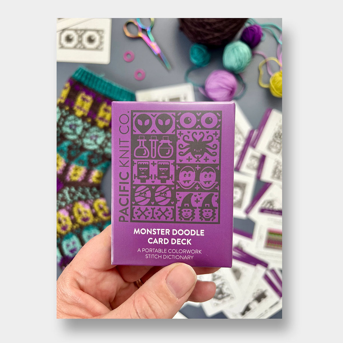 Doodle Card Deck de Pacific Knits Co, modèle Modern (expansion pack)