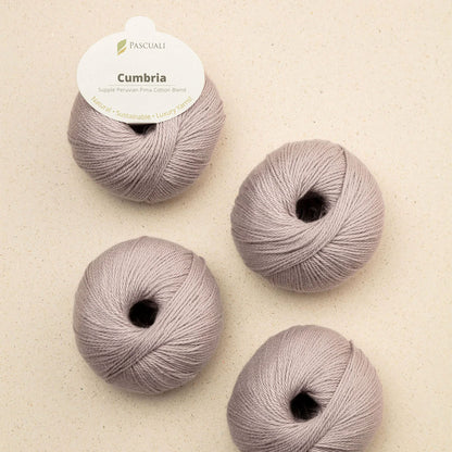 Pelote de Cumbria de Pascuali, coloris 336 Mauve