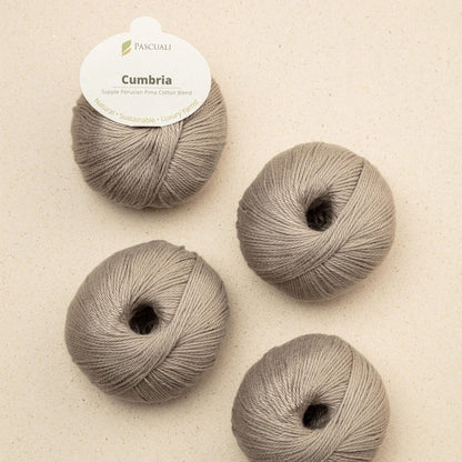 Pelote de Cumbria de Pascuali, coloris 346 Taupe