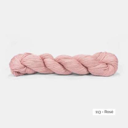 Echeveau de Pinta de Pascuali, laine à chaussettes sans nylon, coloris 113 Rose