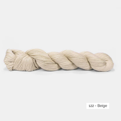 Echeveau de Pinta de Pascuali, laine à chaussettes sans nylon, coloris 122 Beige