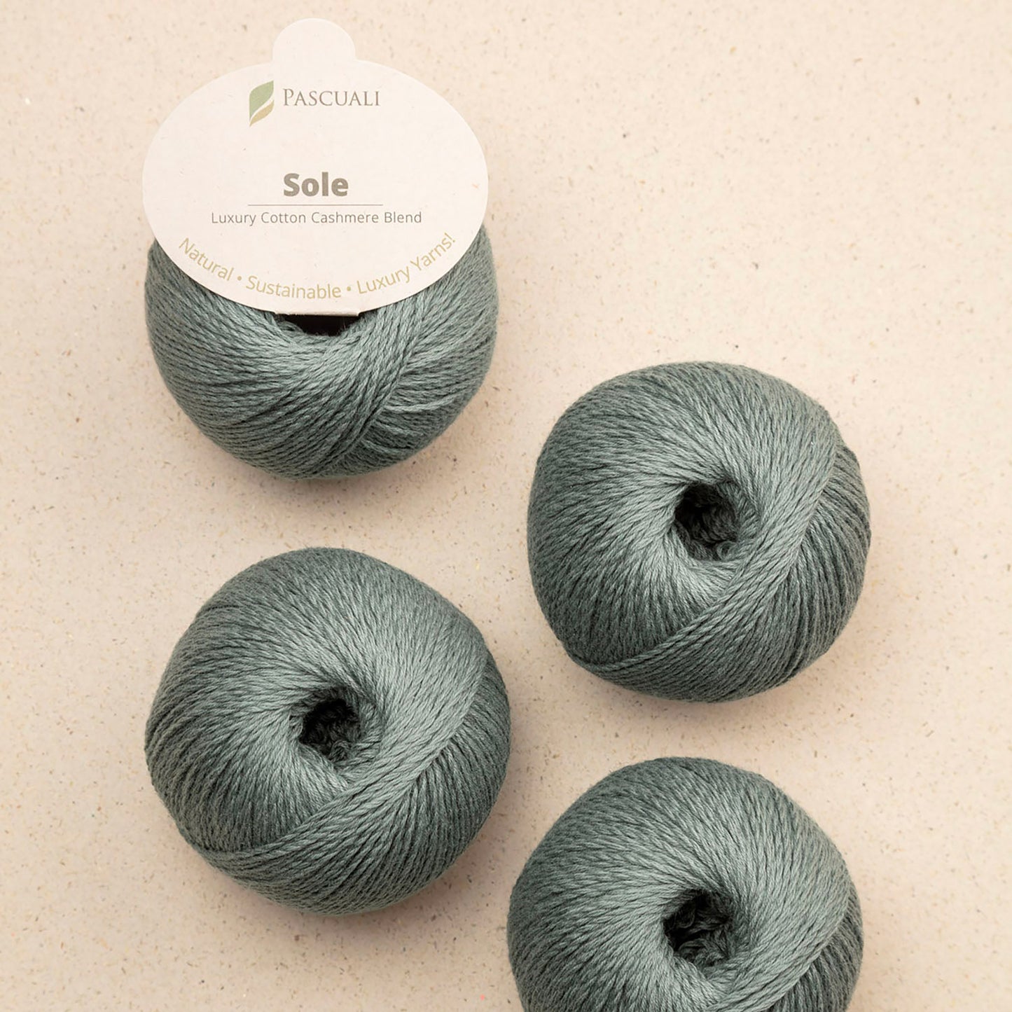 Pelotes de Sole de Pascuali coloris 47 Sage