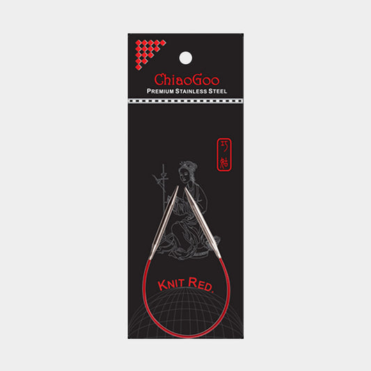 Mini-Circulaires Fixes Red 23cm - ChiaoGoo