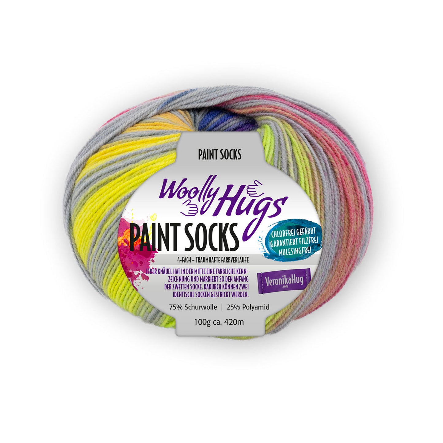 Paint Socks - Woolly Hugs - Pro Lana